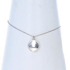 Collier de breloques pour montre tournante Shinola Detroit Runwell 18 3/4" - Argent 925