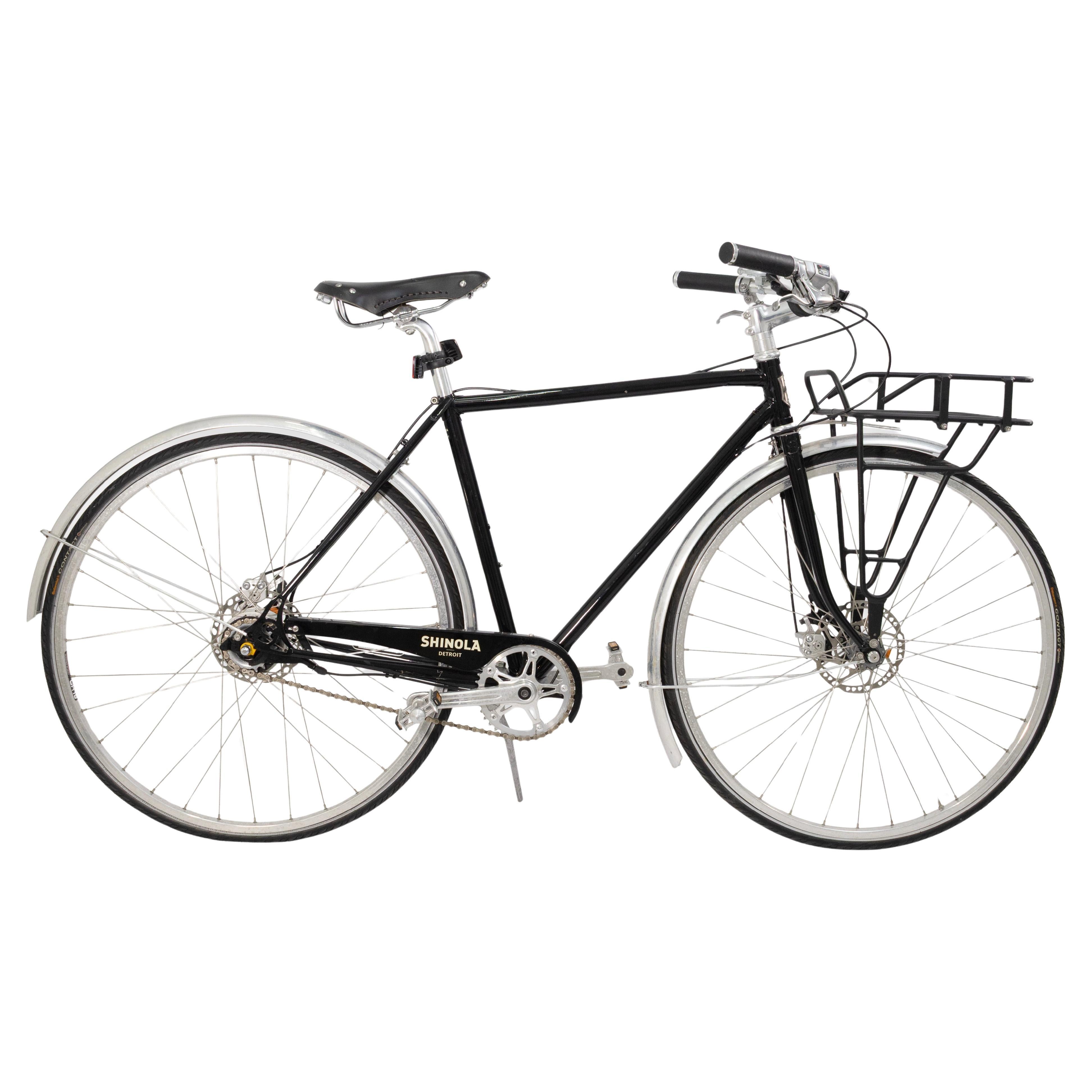 Shinola Runwell Nero e Cromo Bicicletta da città 2016