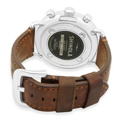 Shinola Stainless Steel Runwell Chronograph 47mm Blue Dial