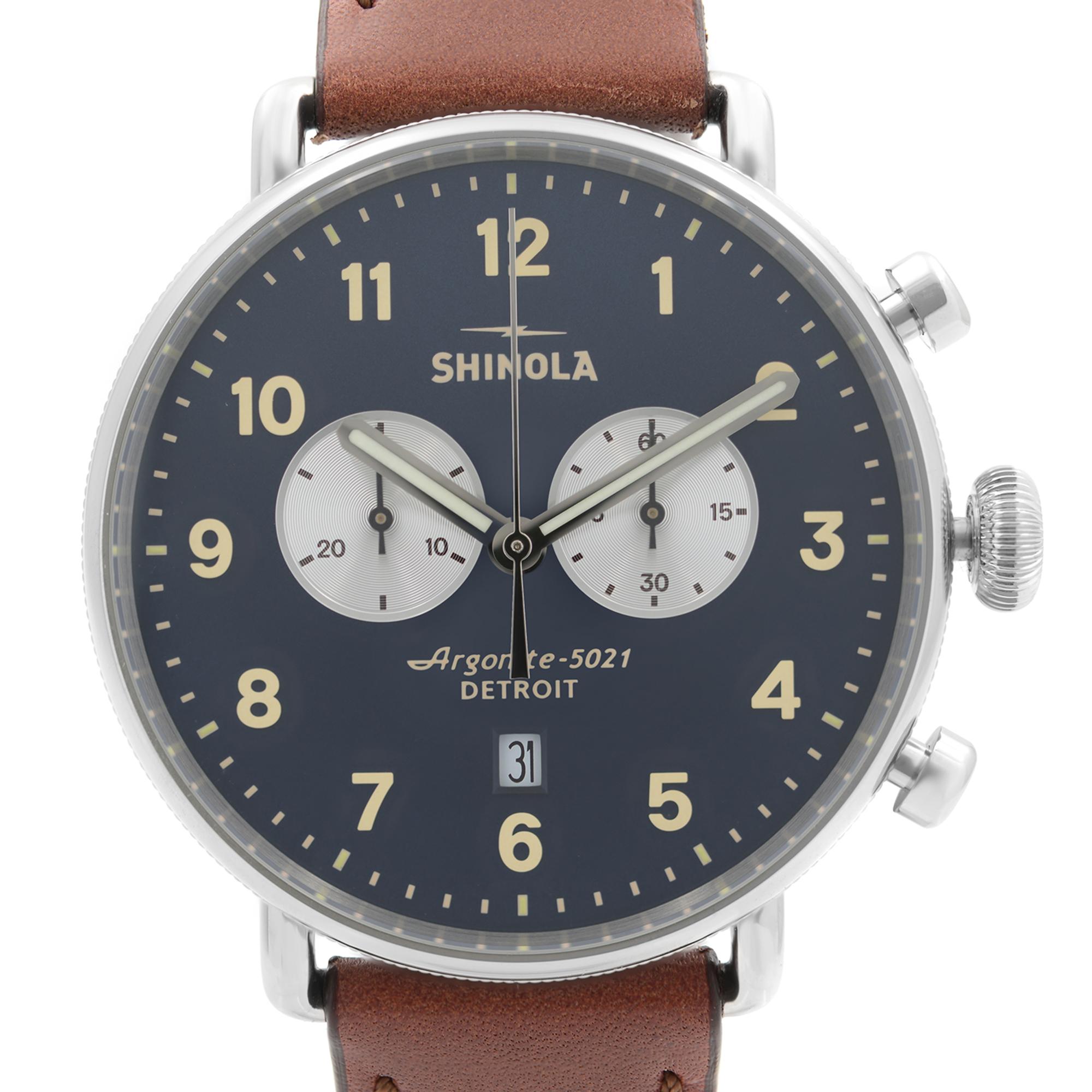 Unworn Shinola The Canfield Quartz Men's Watch S0120001940. Original Box and Papers are Included. Covered by 3-year Chronostore Warranty.
Details:
MSRP 850
Brand Shinola
Department Men
Model Number S0120001940
Country/Region of Manufacture United