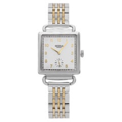 Shinola the Cass Gold-Tone Steel White Dial Quartz Ladies Watch S0120065279
