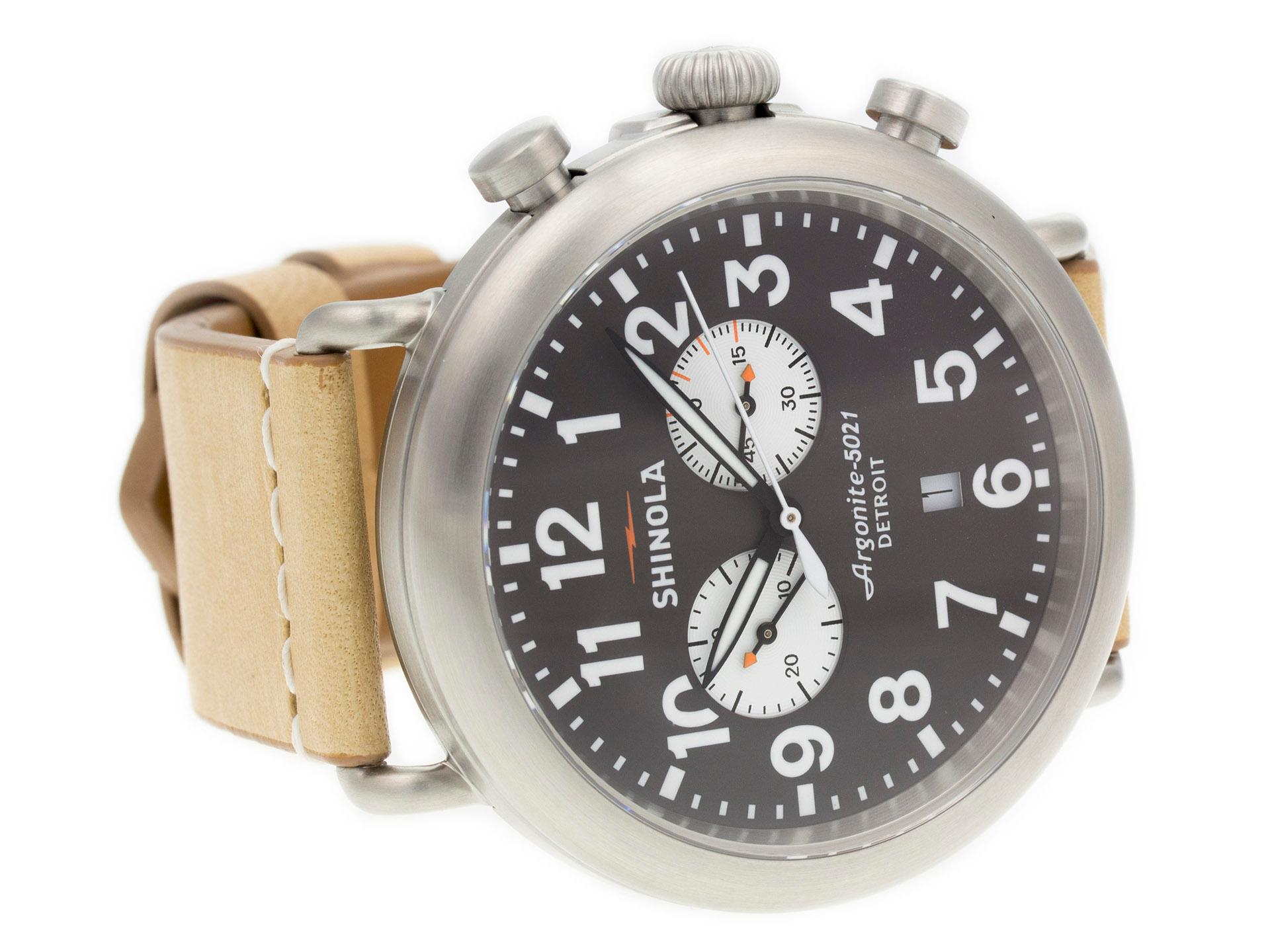 Shinola the Runwell Chrono 10000172 In Excellent Condition For Sale In Willow Grove, PA