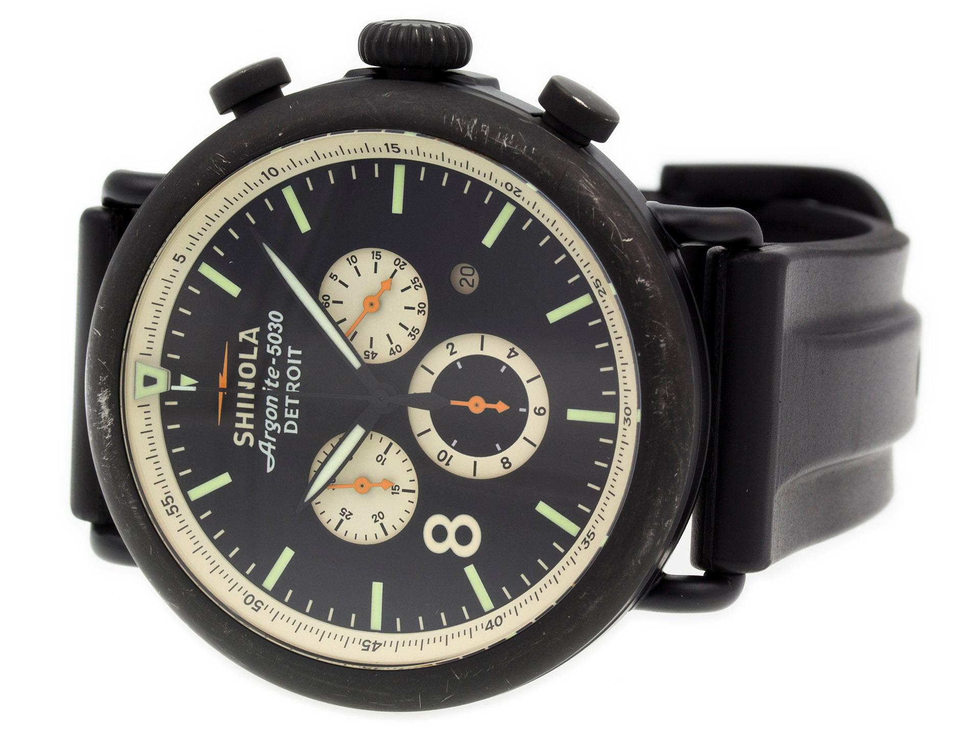 Shinola the Runwell Contrast Chrono 10000076 In Fair Condition In Willow Grove, PA