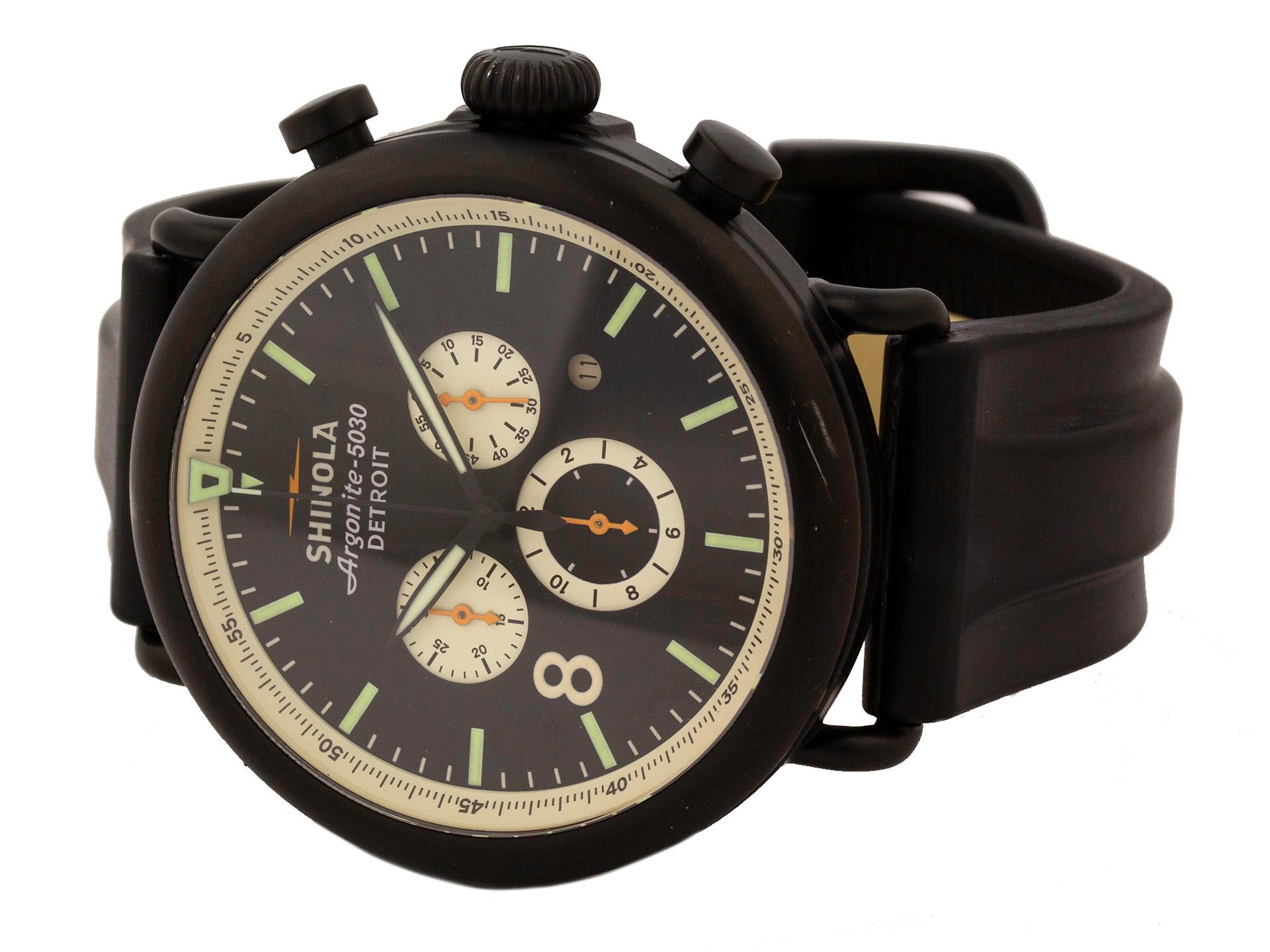 Shinola the Runwell Contrast Chrono 10000076 In Fair Condition For Sale In Willow Grove, PA