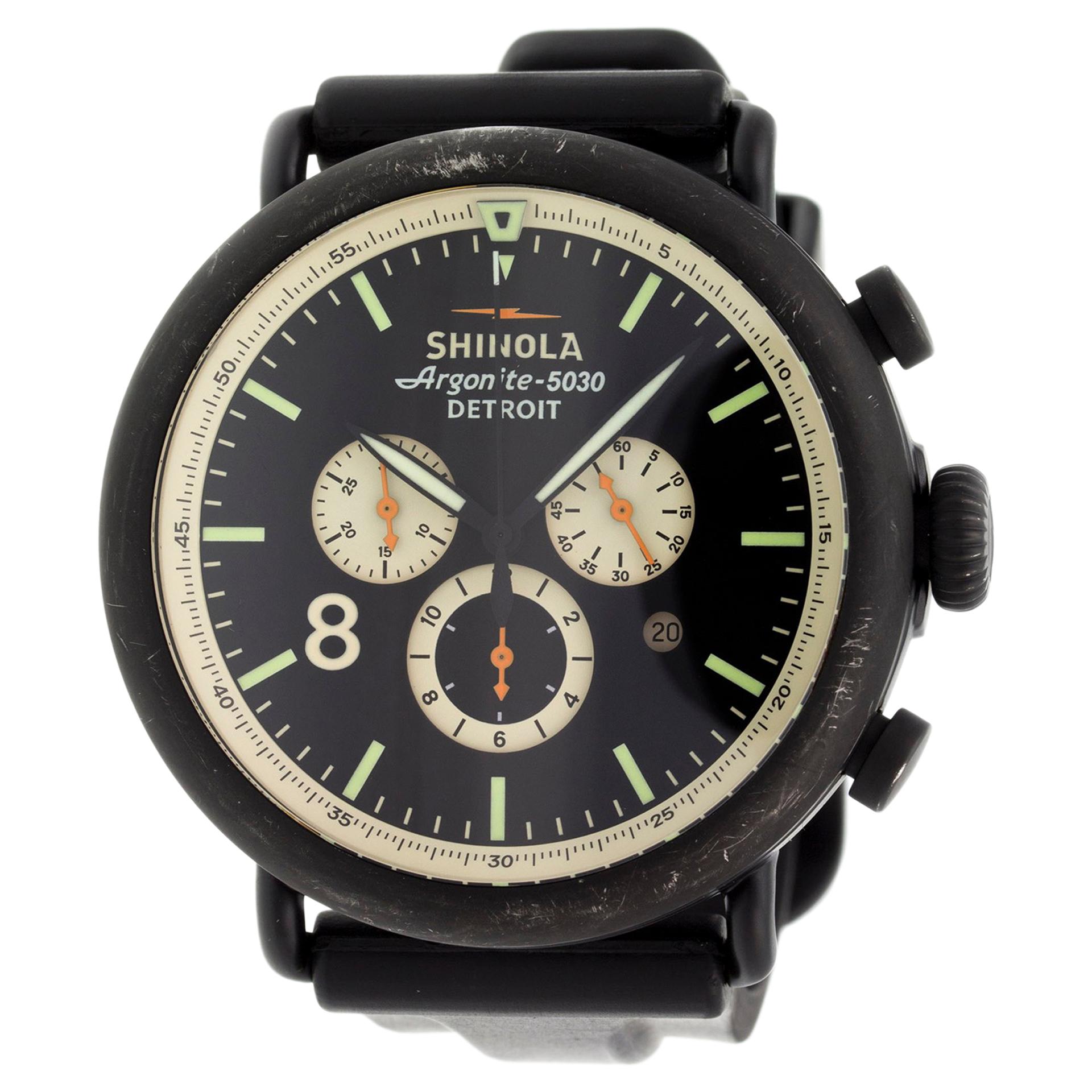 Shinola the Runwell Contrast Chrono 10000076