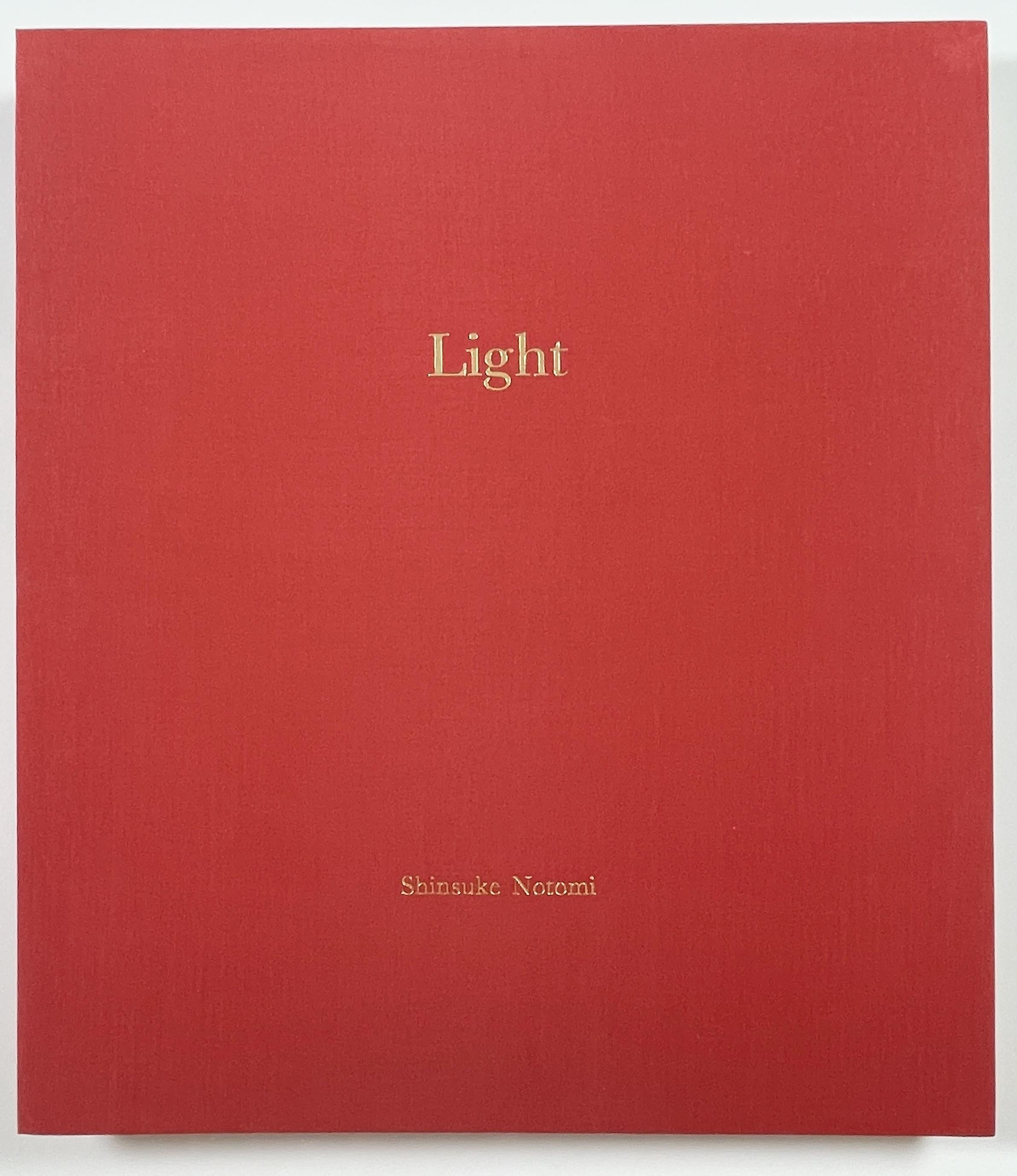Light by Shinsuke Notomi book and print with poem and Japanese brushwork For Sale 5