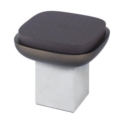Table d'appoint en cuir Shinto