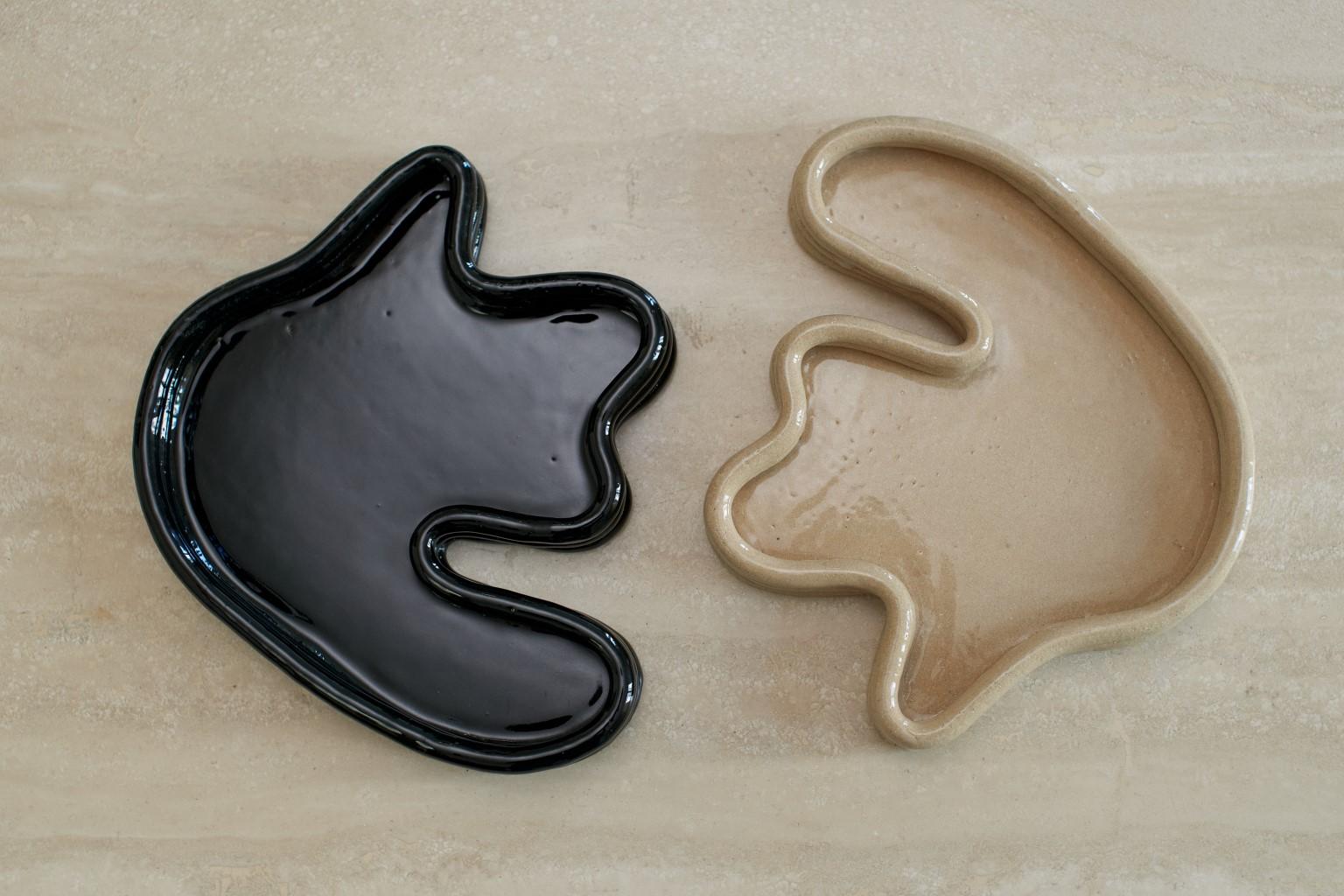 Other Shiny Camel Lali Small Vide Poche by Sophie Parachey For Sale