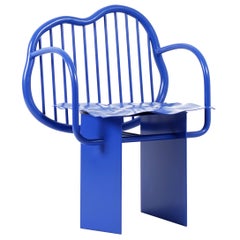 "Shiny chair" in Blue Edition by Supaform