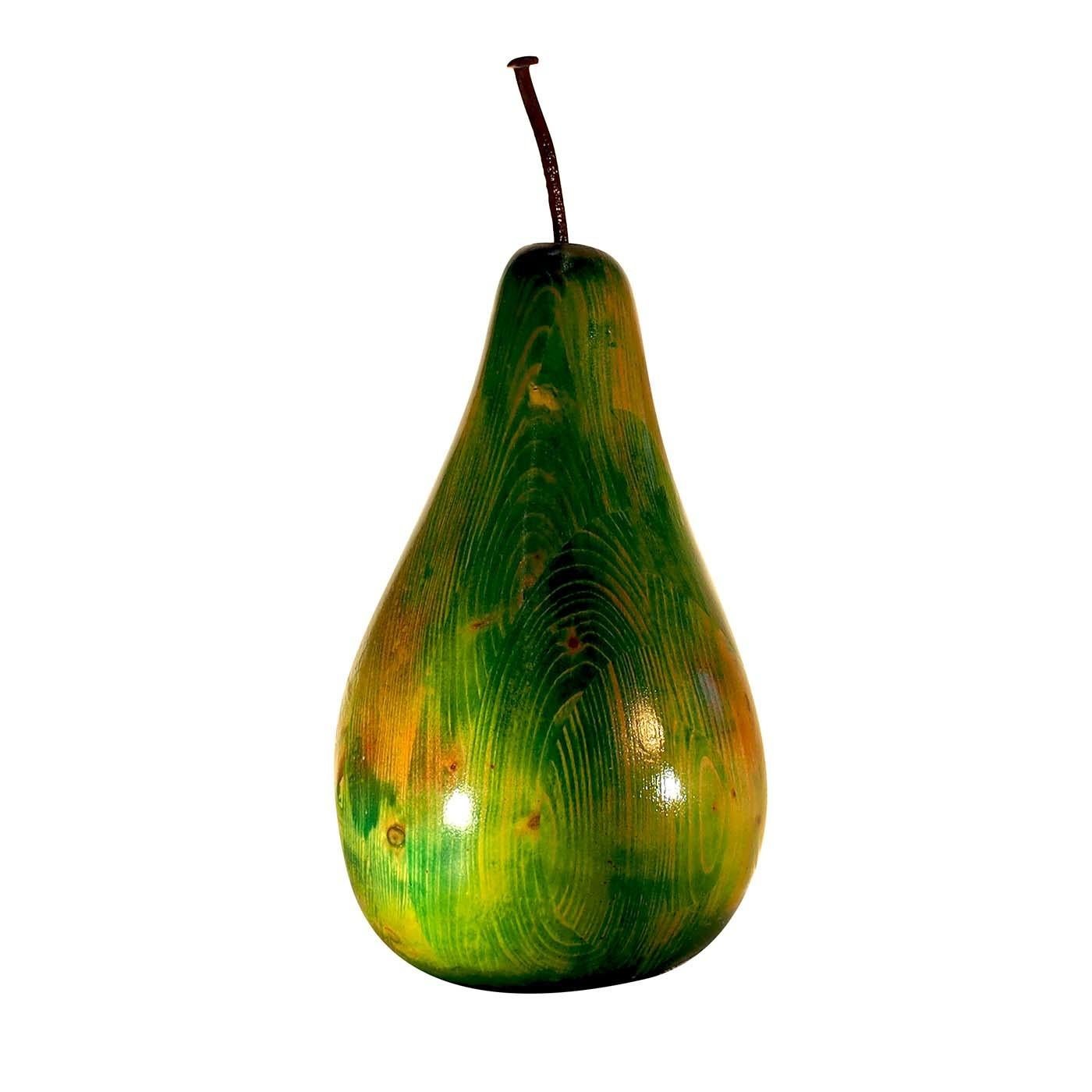 Modern Shiny Green Pear
