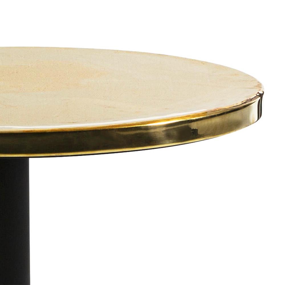 Italian Shiny Round Table For Sale