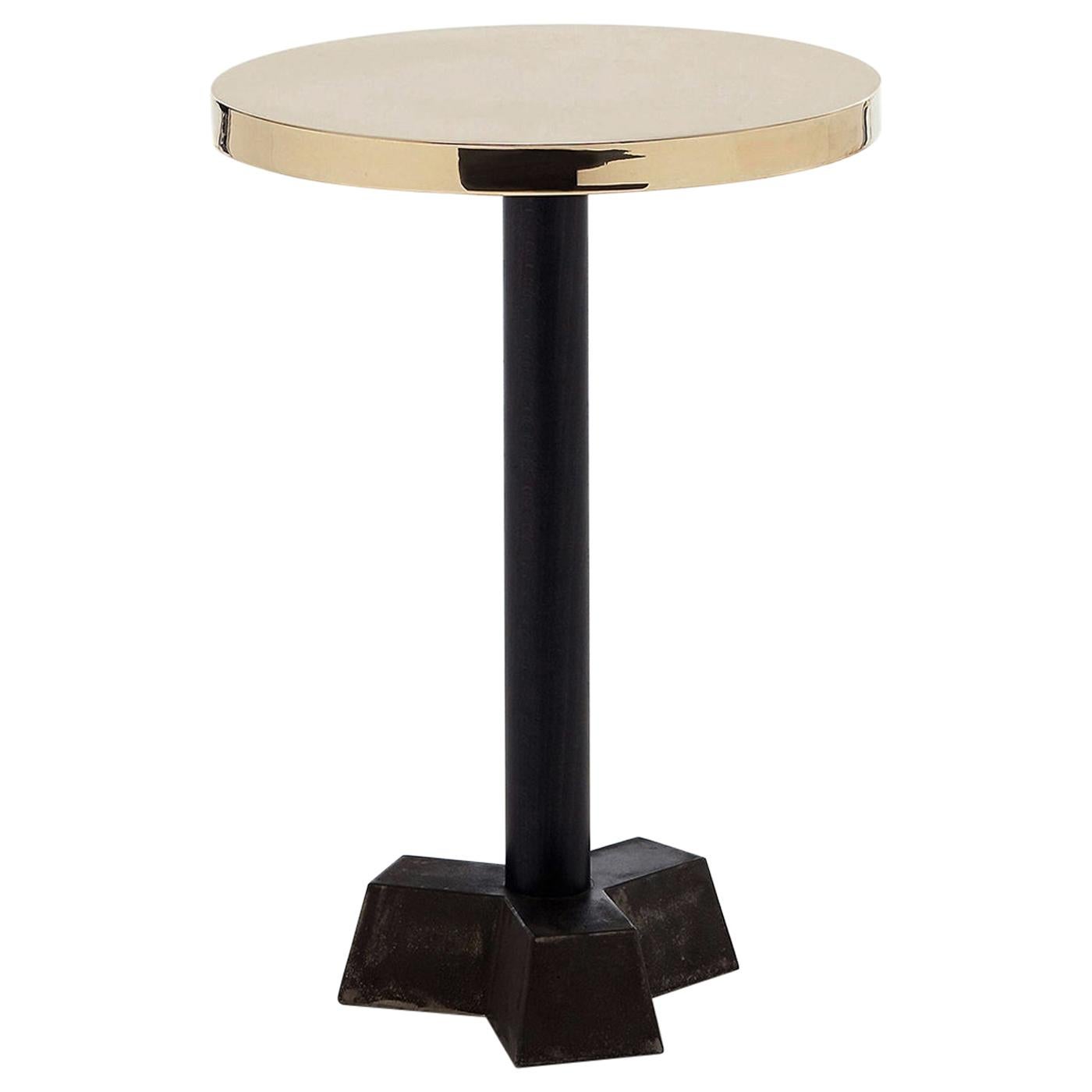 Shiny Side Table For Sale