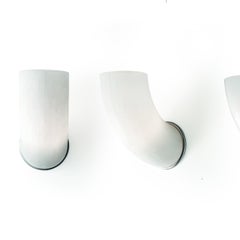 Lampe murale blanche brillante
