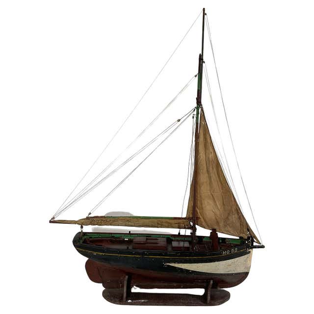 Ship Model "Hudson River Sloop Illinois" For Sale at 1stDibs