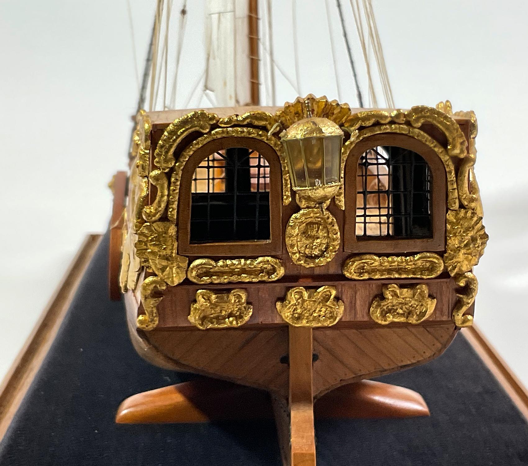 Ship Model of a Dutch Admiralty Yacht 4