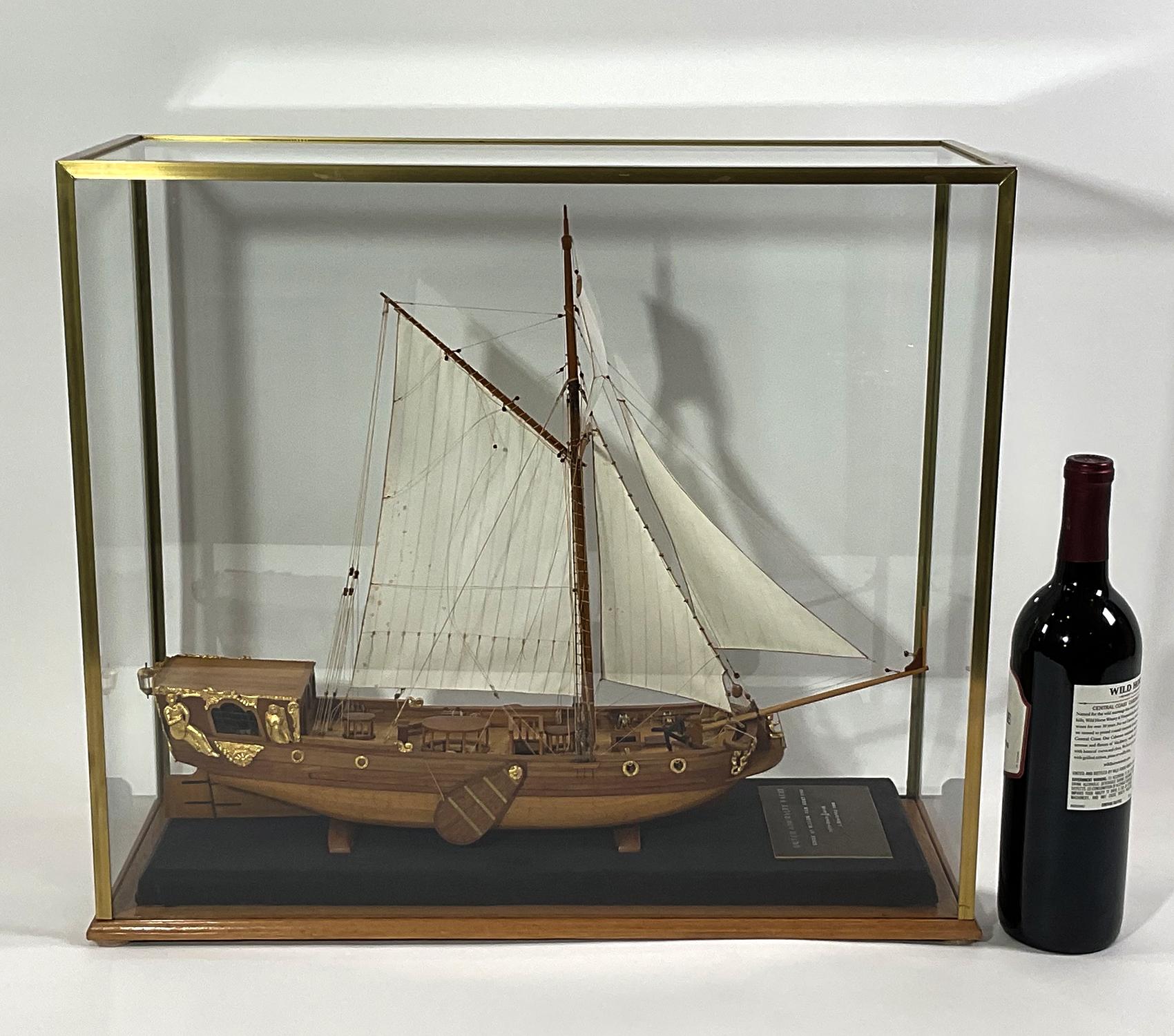 European Ship Model of a Dutch Admiralty Yacht