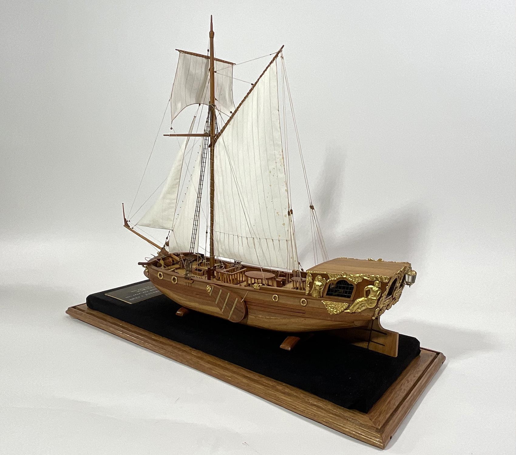 Ship Model of a Dutch Admiralty Yacht 1