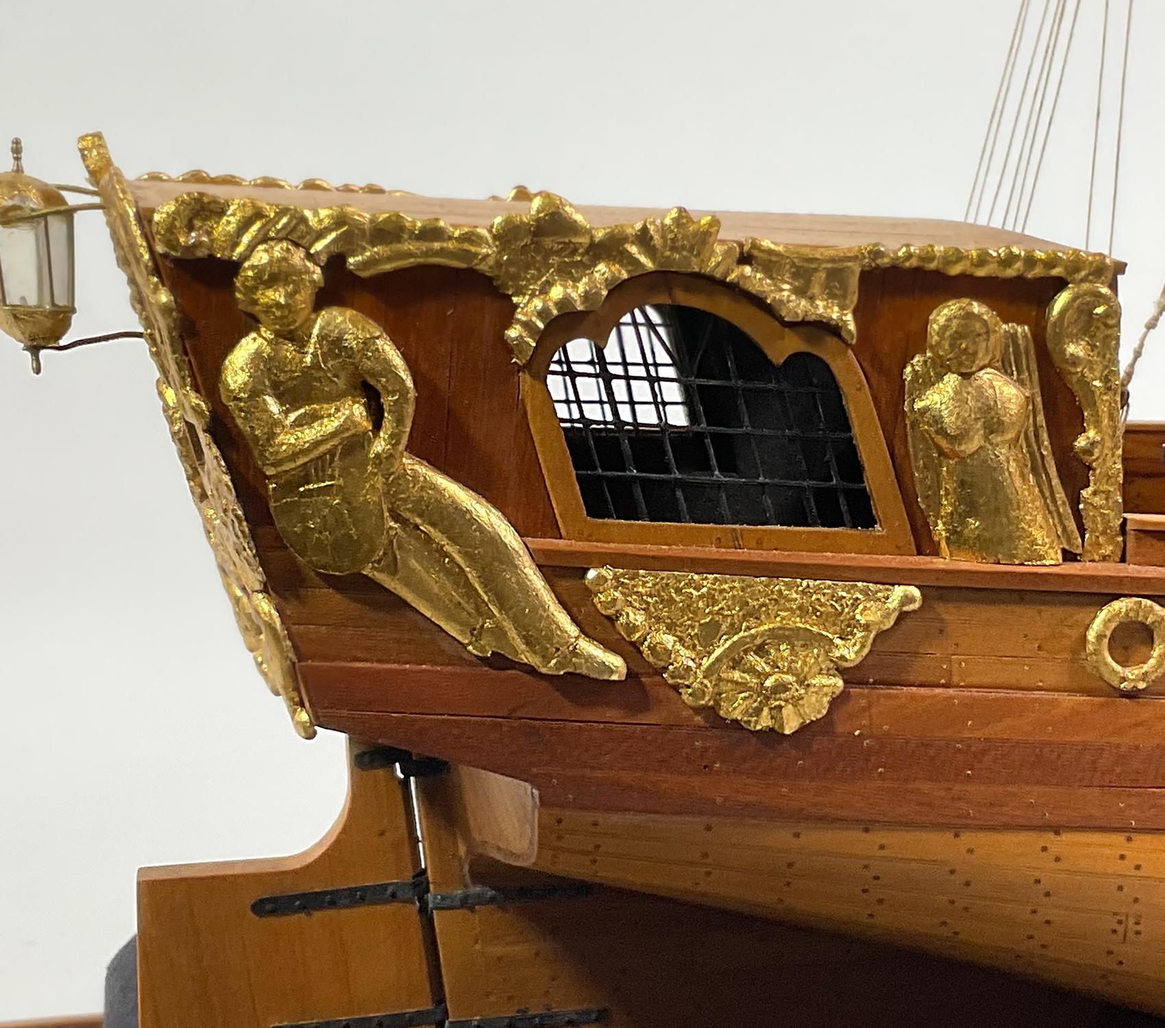 Ship Model of a Dutch Admiralty Yacht 3