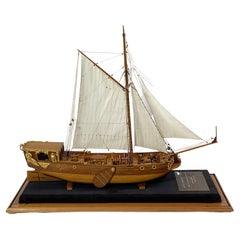 Ship Model of a Dutch Admiralty Yacht