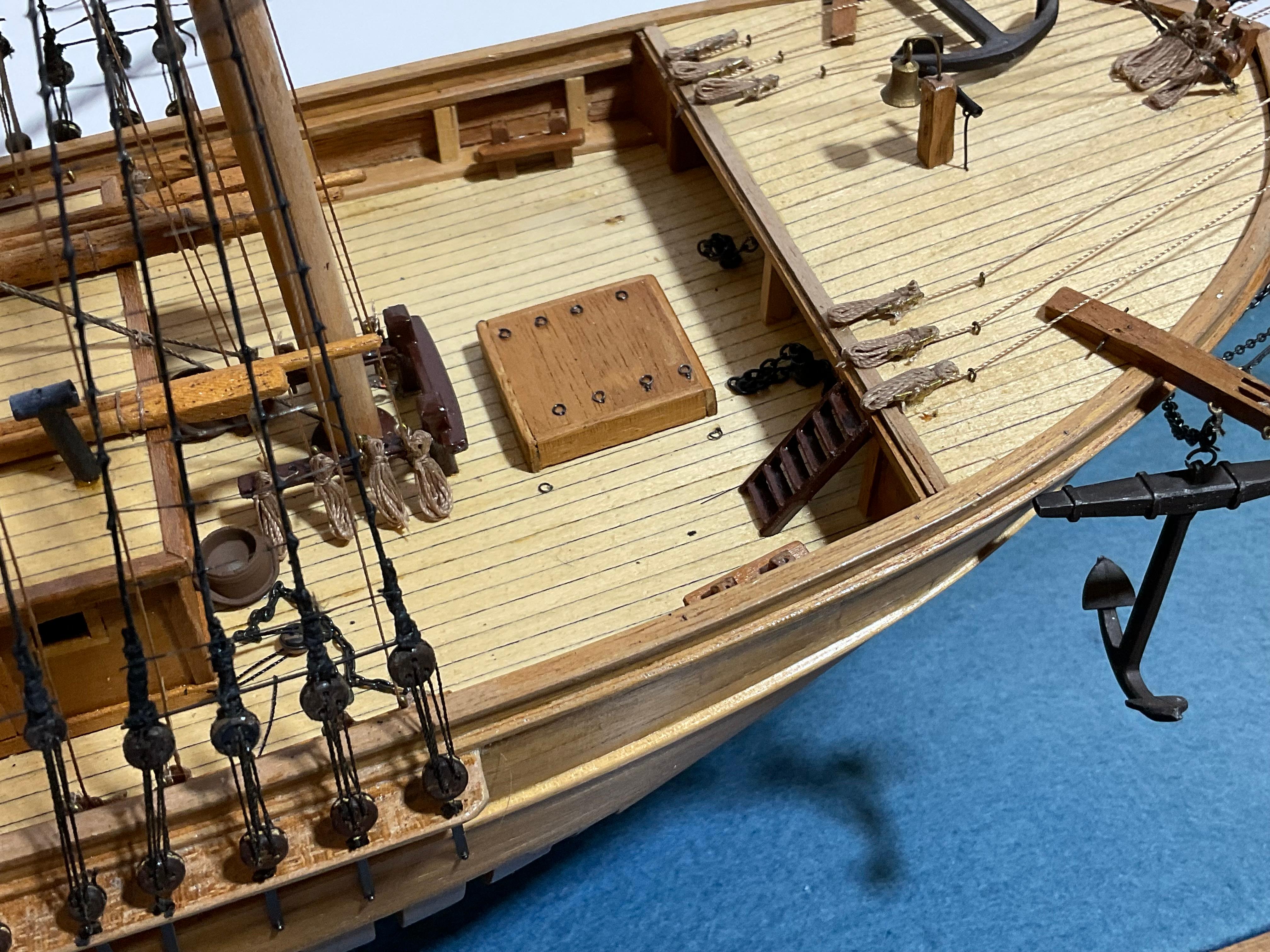 Ship model of Brig Pilgrim by Hitchcock For Sale 4