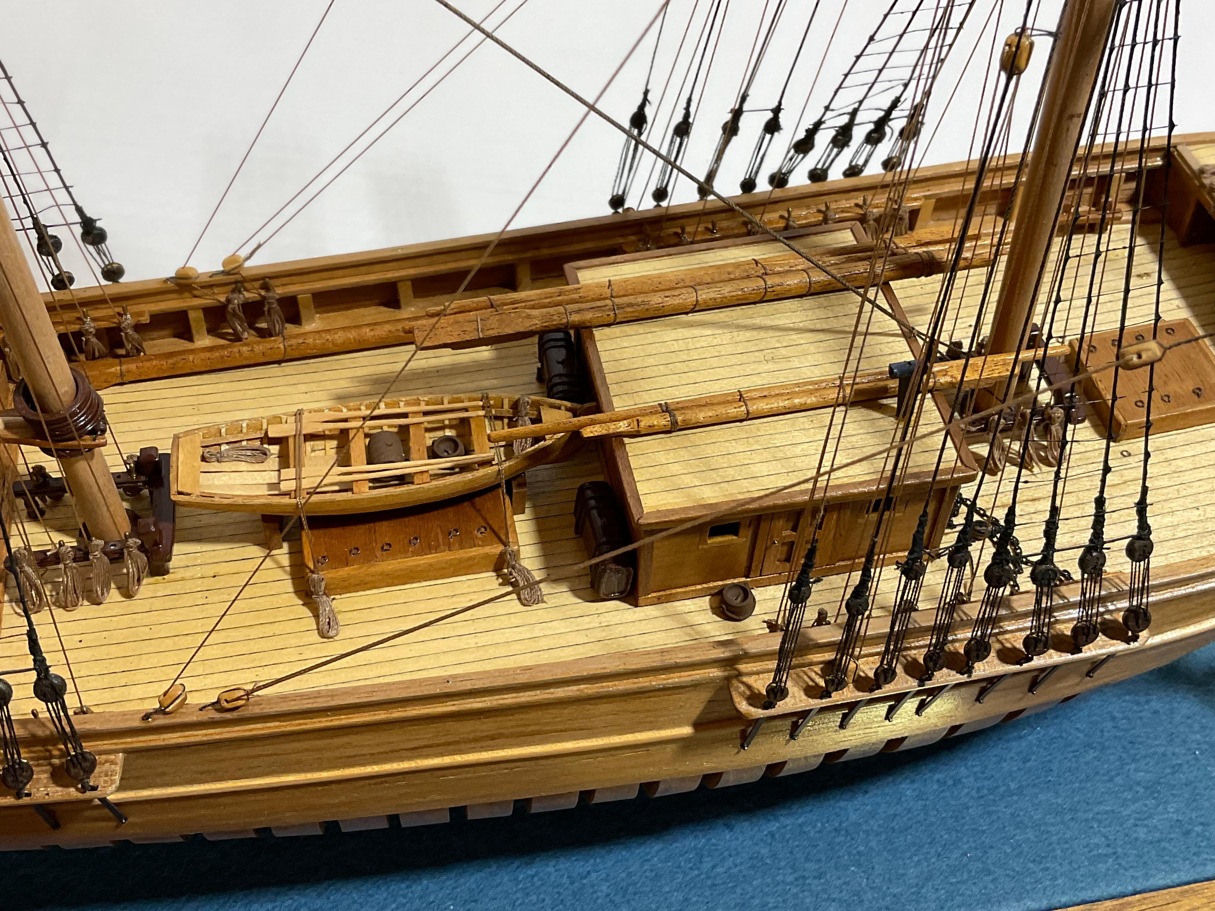 Ship model of Brig Pilgrim by Hitchcock For Sale 5