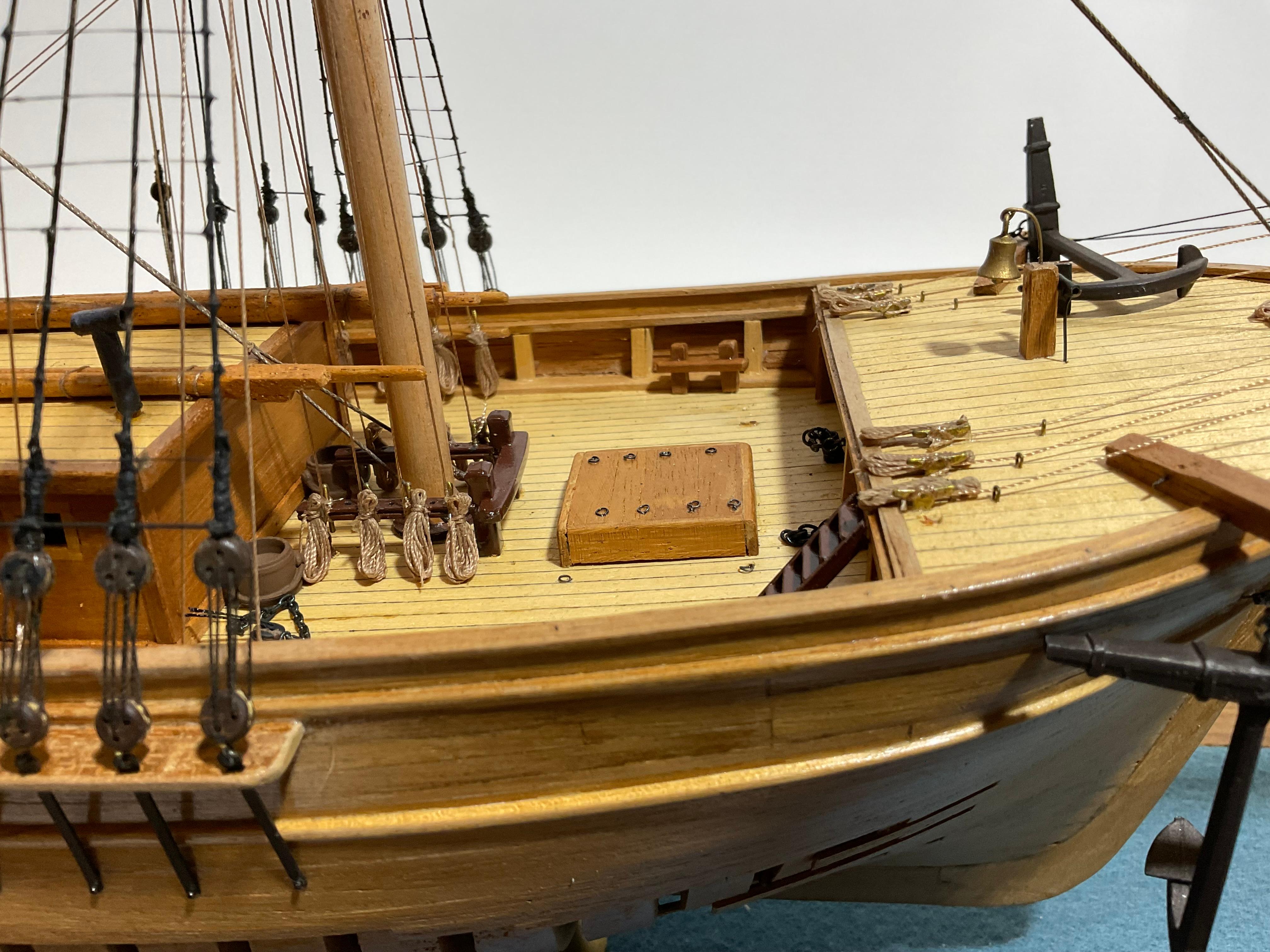 Ship model of Brig Pilgrim by Hitchcock For Sale 2
