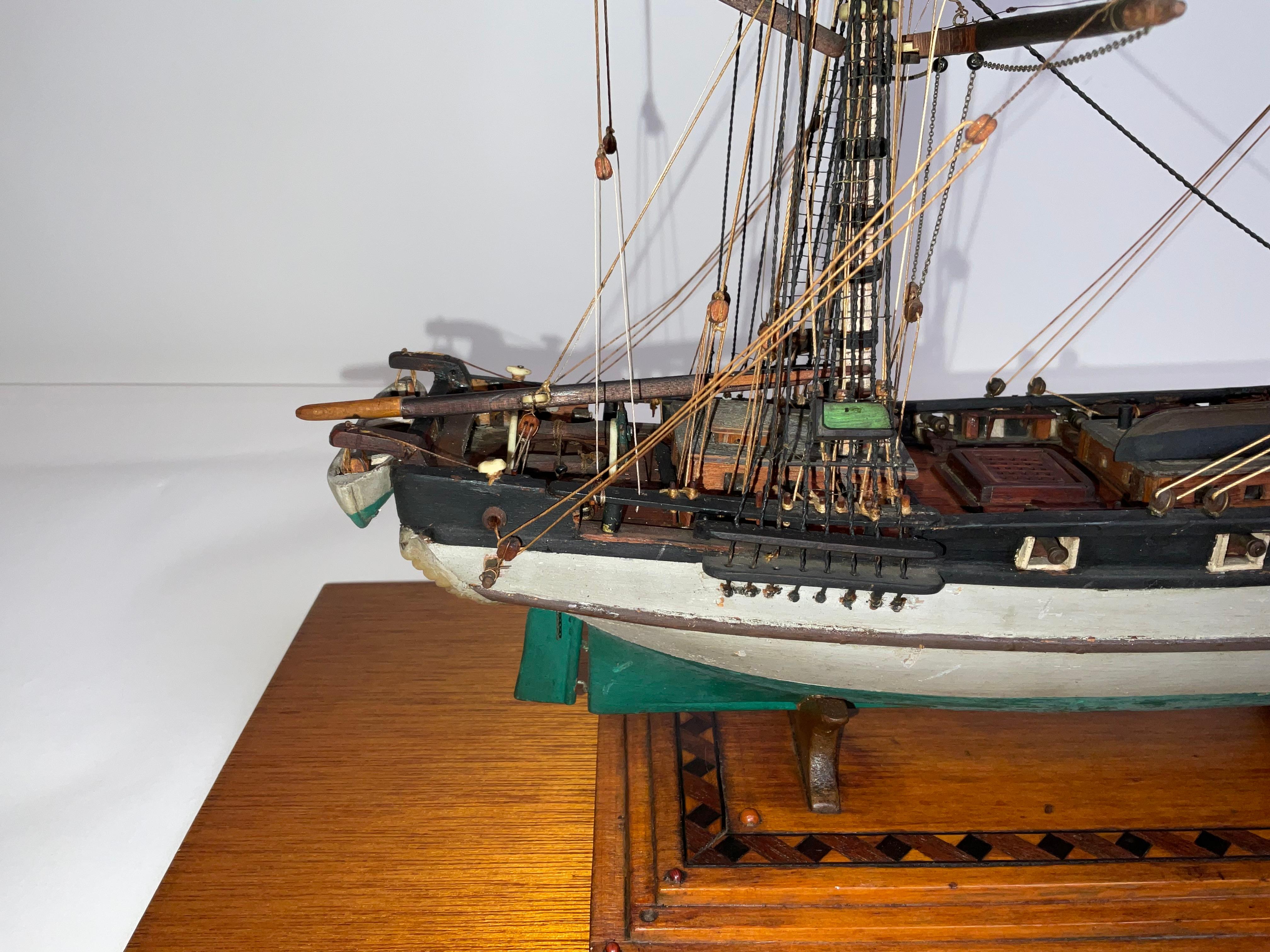 Modèle de bateau de Bark Jessie de New York en vente 4