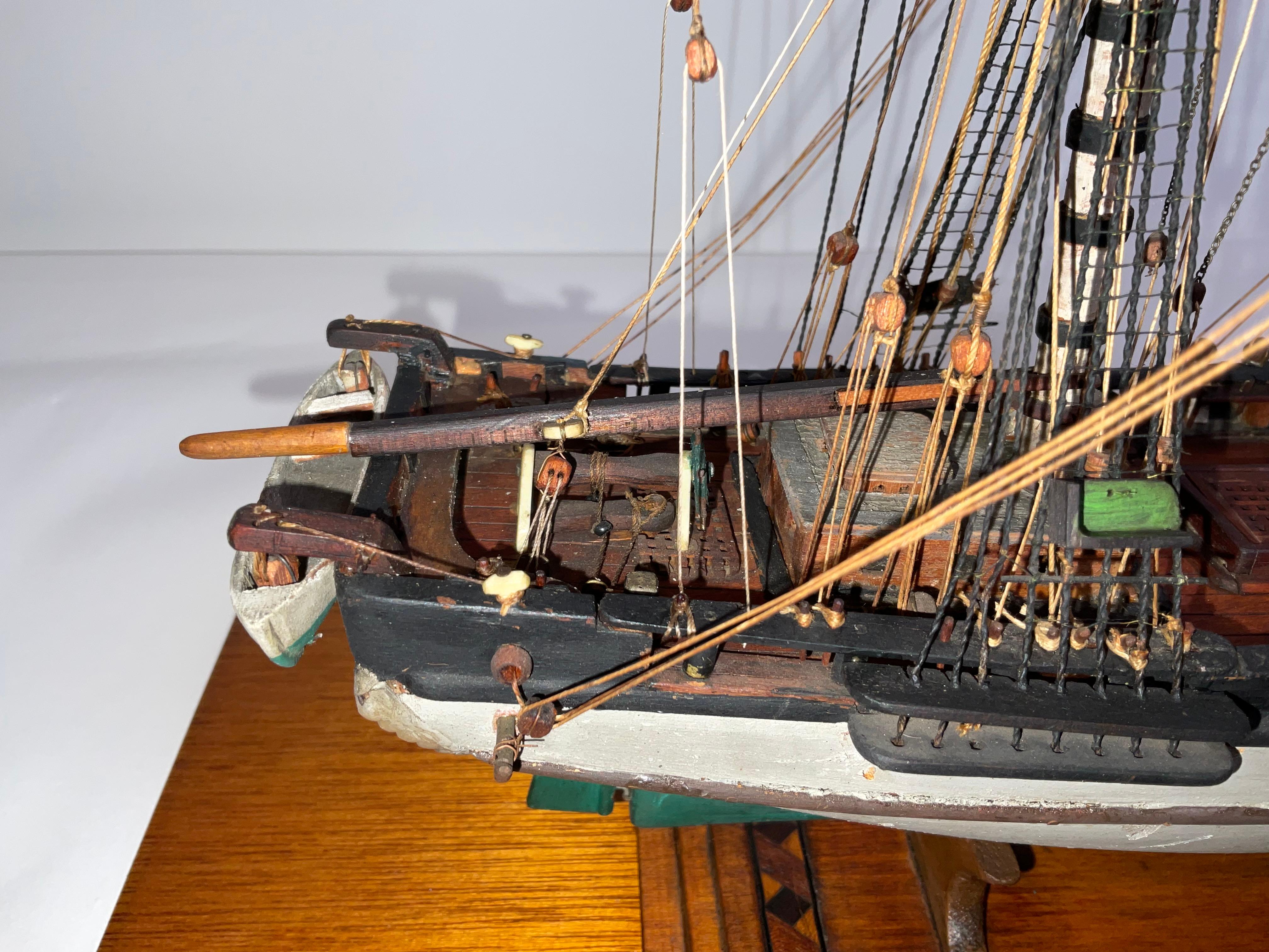Modèle de bateau de Bark Jessie de New York en vente 5