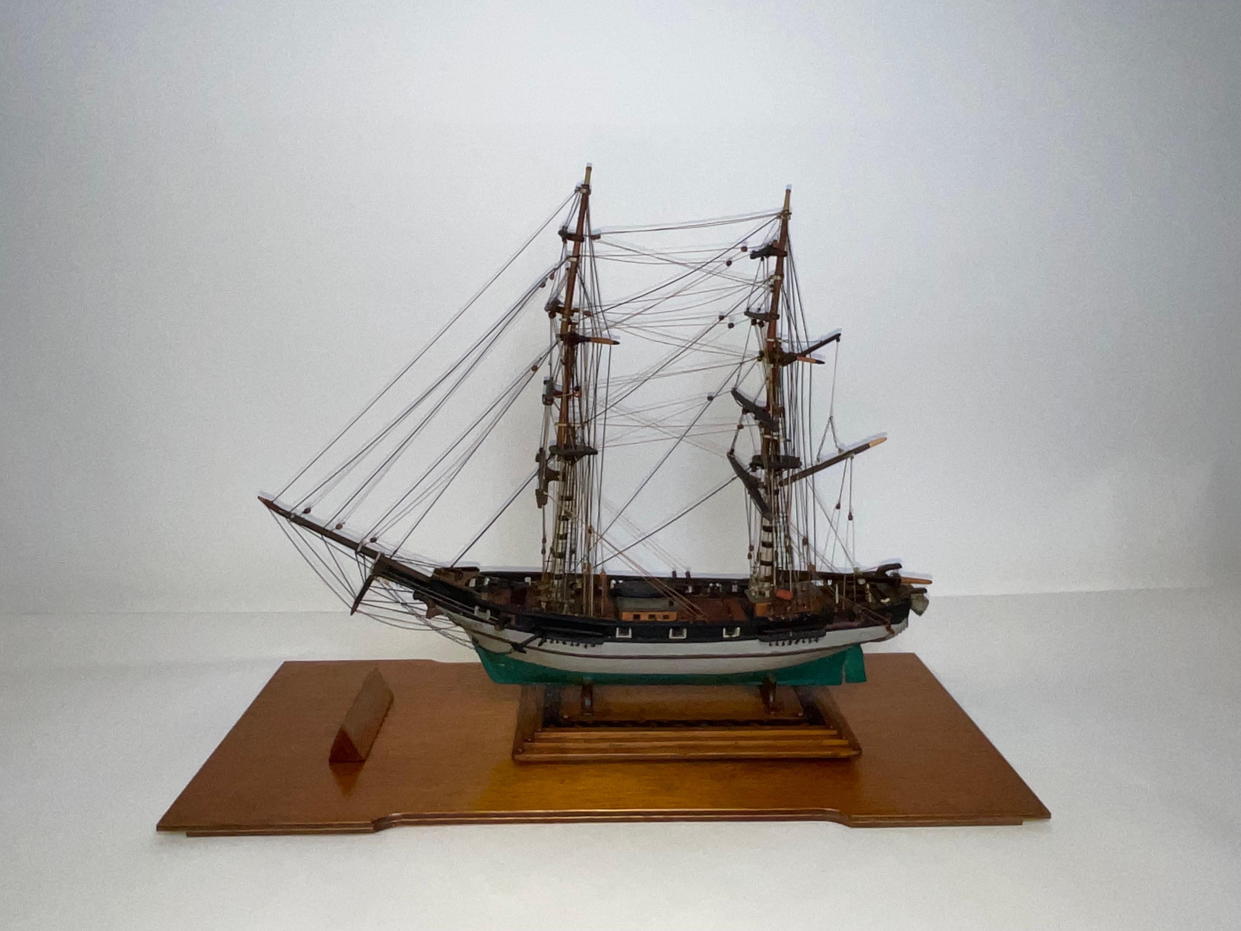 Modèle de bateau de Bark Jessie de New York en vente 10
