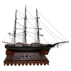Ship Model of the Bark W.S. Cook