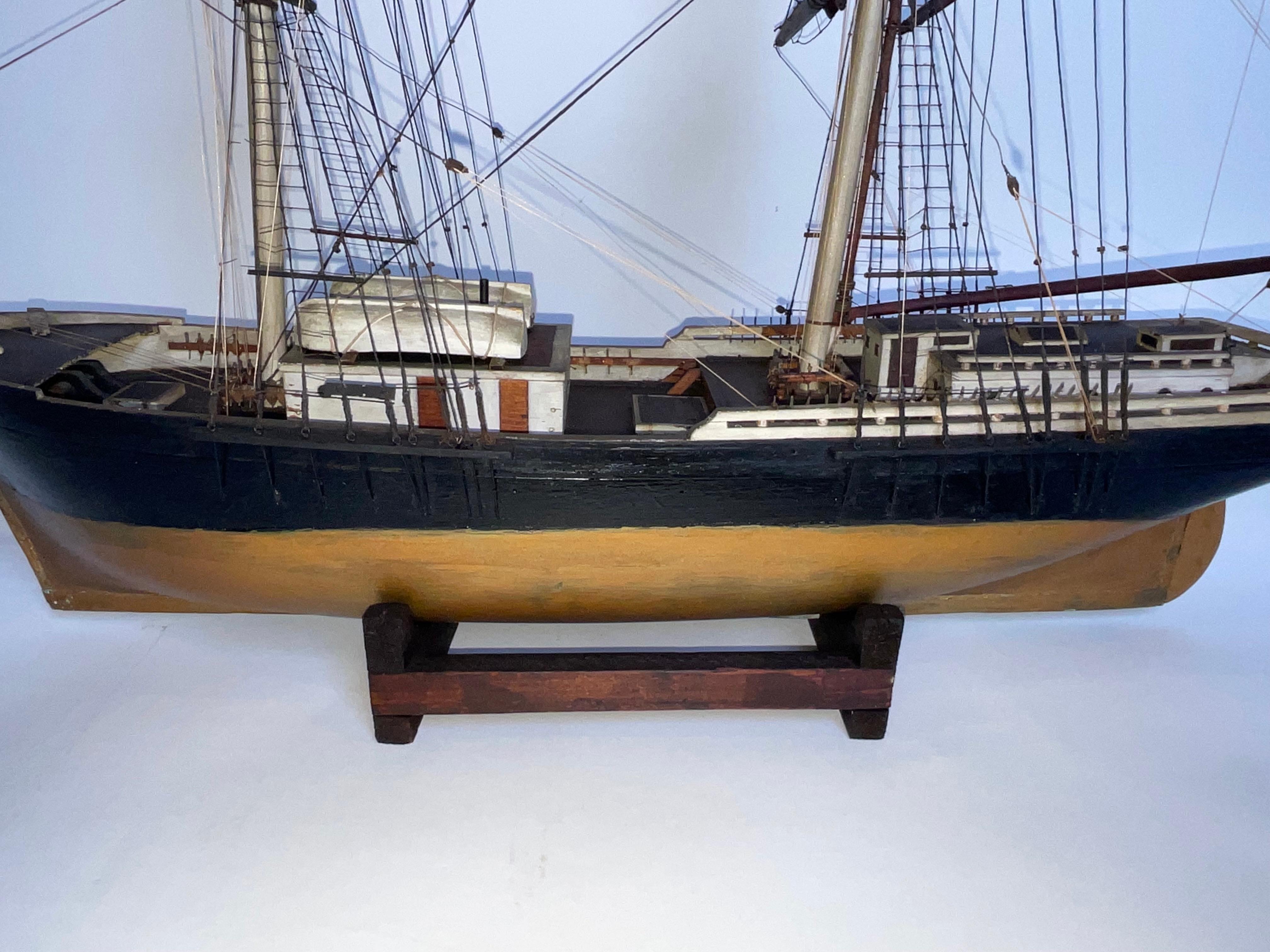 Ship Model of the Brig Pilgrim of Boston 10