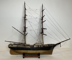 Ship Model of the Brig Pilgrim of Boston