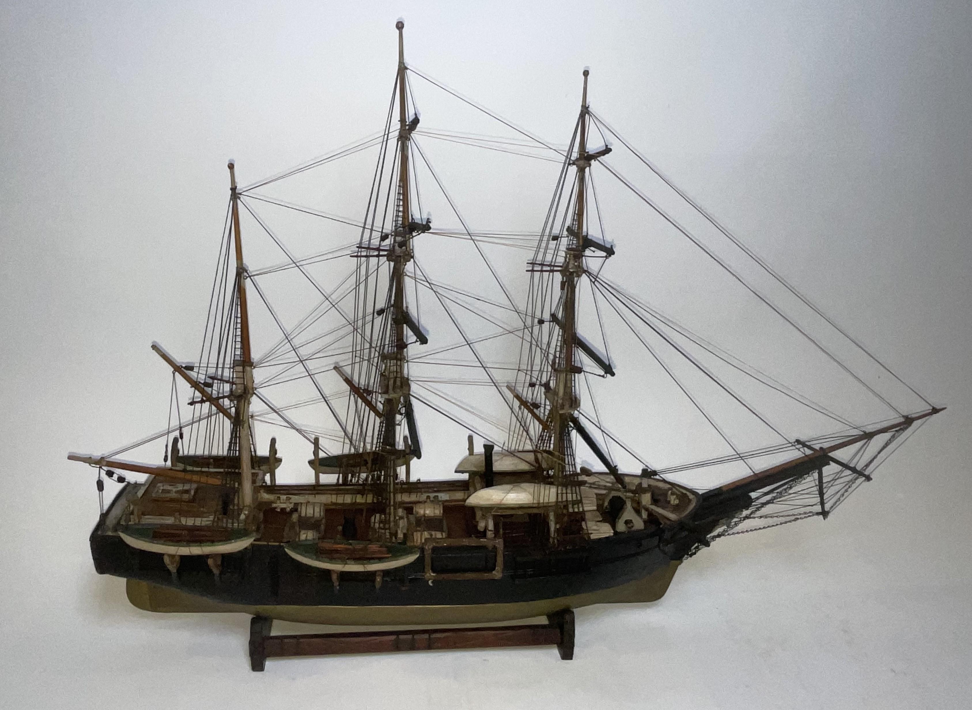 Nord-américain Modèle de bateau du vagabond en vente