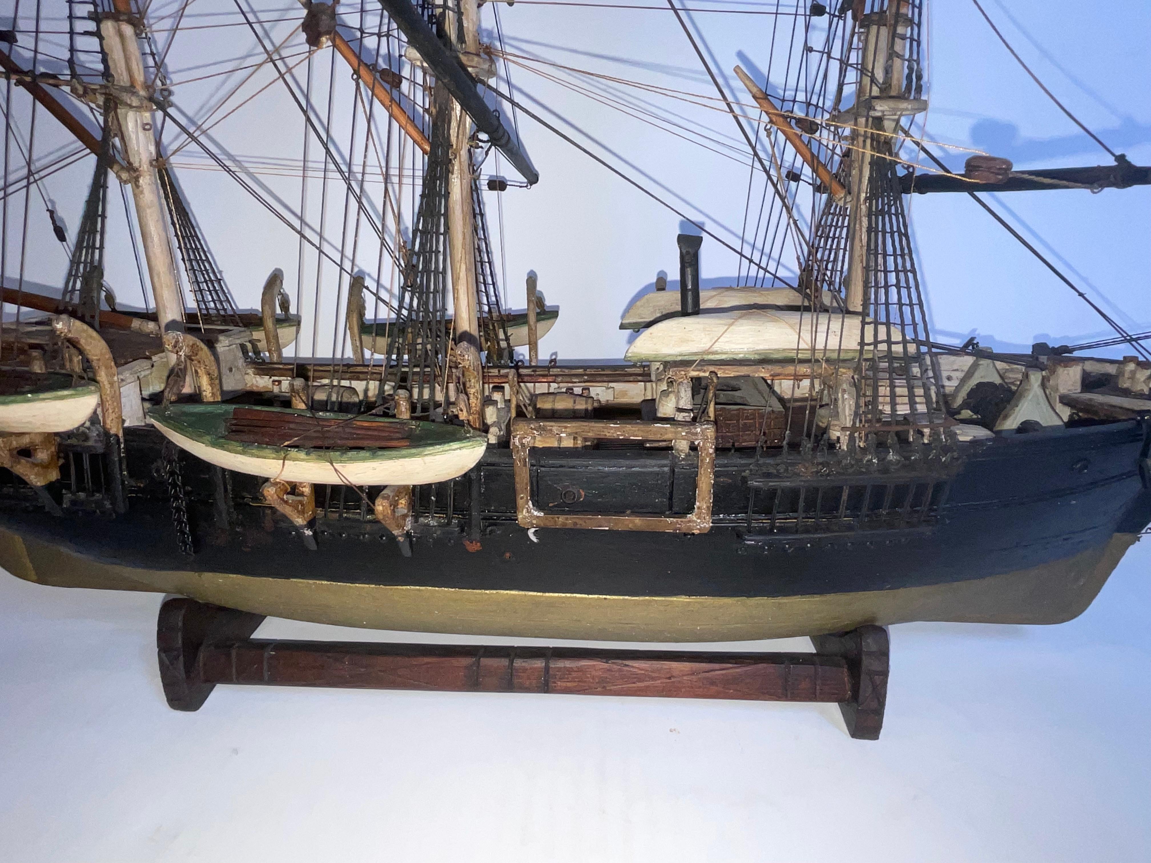 Bois Modèle de bateau du vagabond en vente
