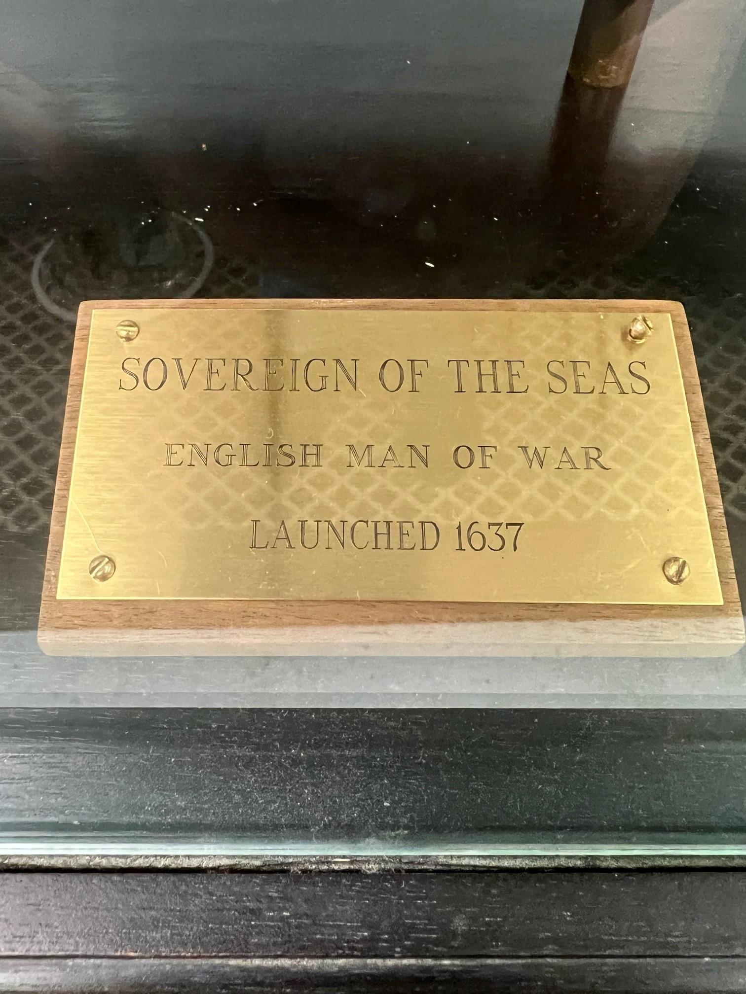 The Sovereign of the Seas, an early British 
