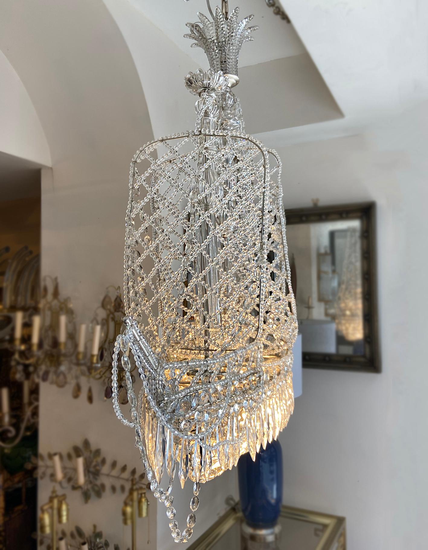 Ship-Shaped Crystal Chandelier 2