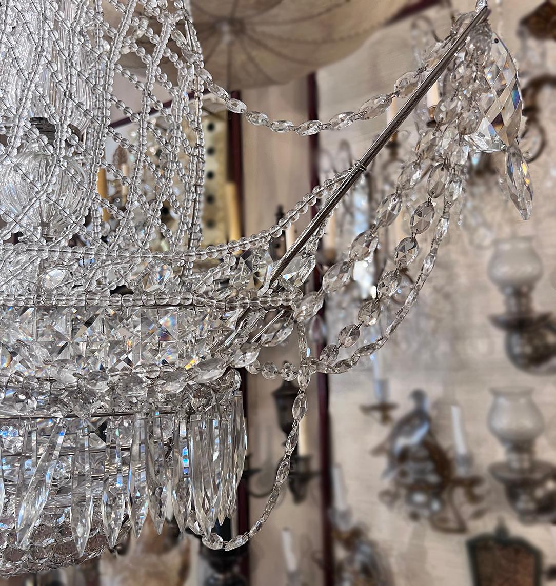 crystal sailboat chandelier