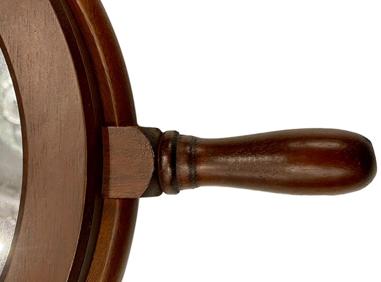 Ship Steering Wheel Mirror at 1stDibs