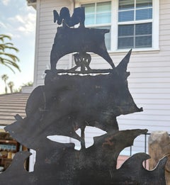 Ship Weather Vane on Mount