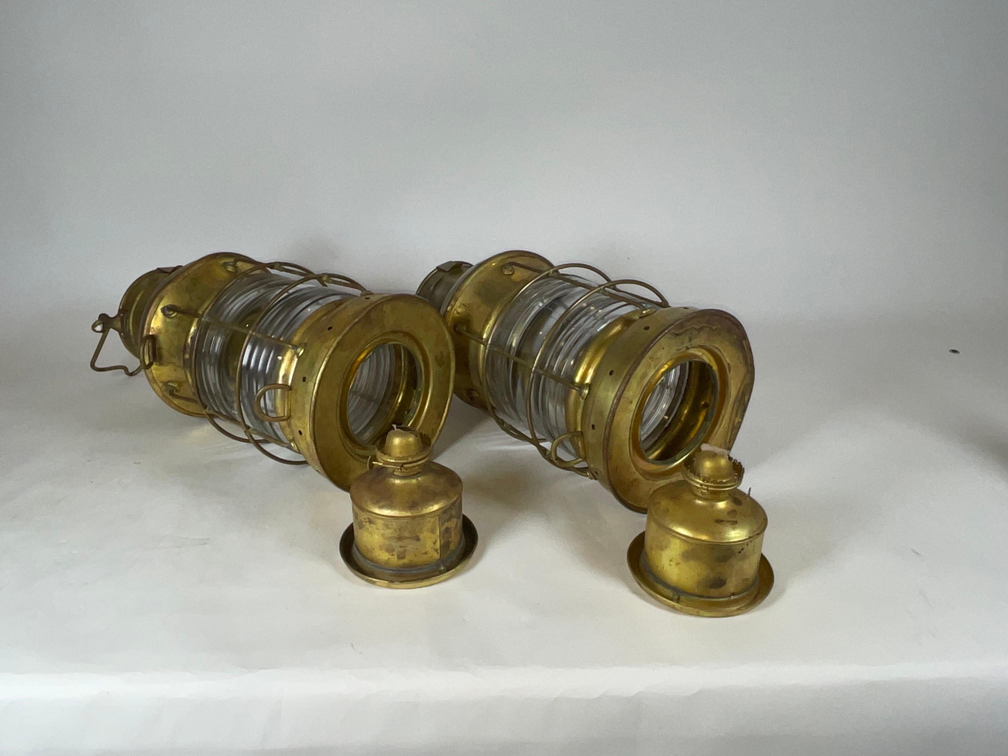 Lanterne Anchor Lamps di Perkins Marine Lamp Company in vendita 8