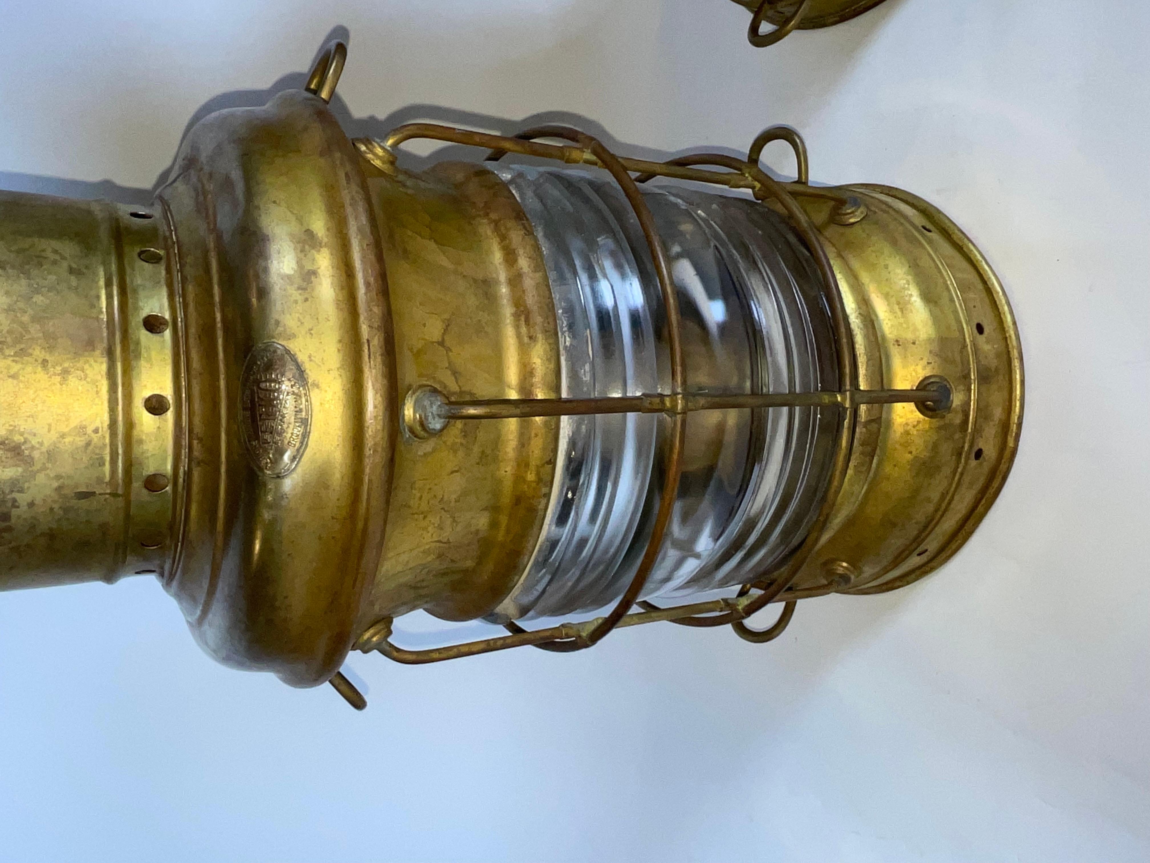 Lanterne Anchor Lamps di Perkins Marine Lamp Company in vendita 3