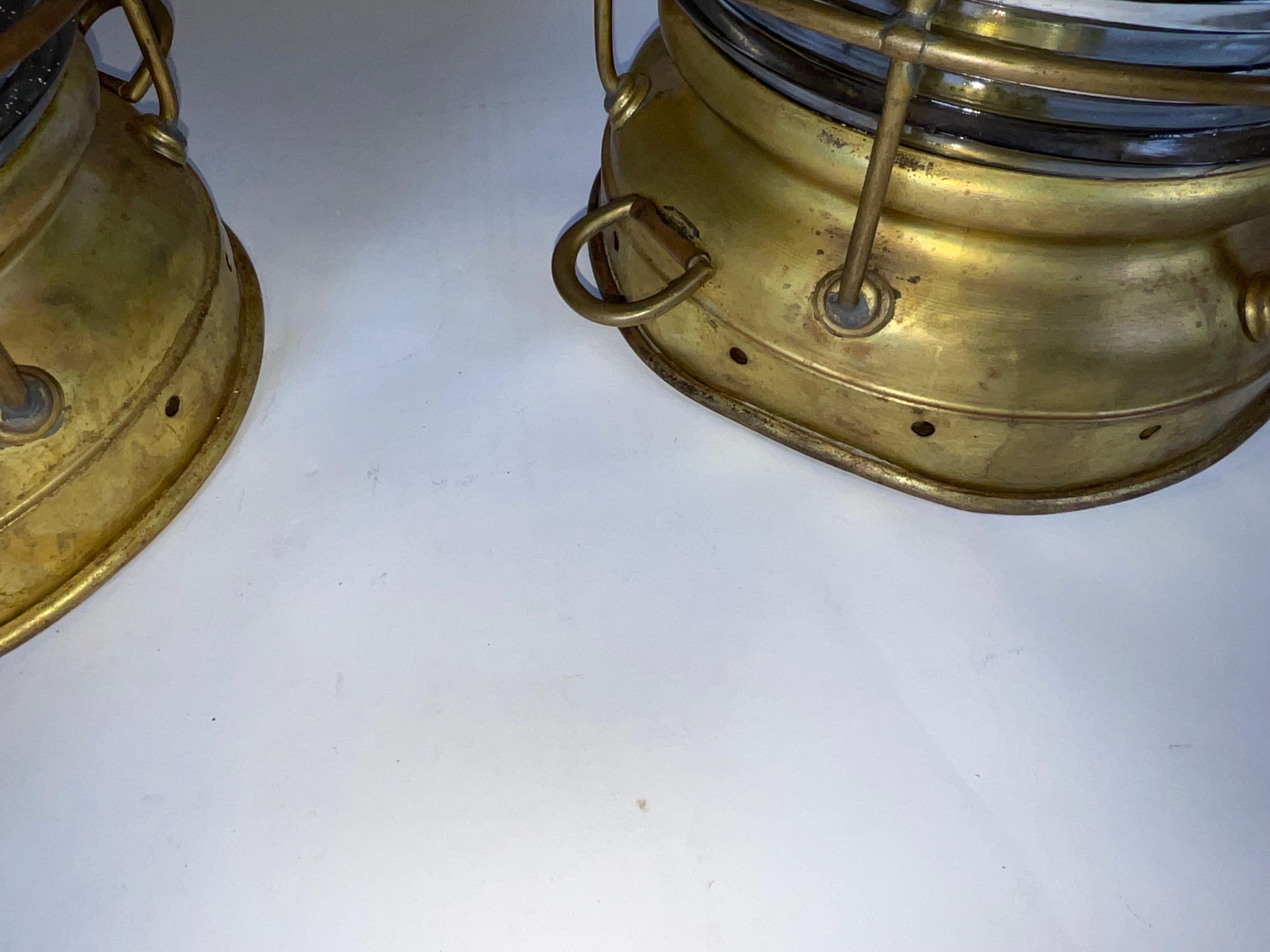 Lanterne Anchor Lamps di Perkins Marine Lamp Company in vendita 4