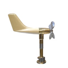 Ship's Anemometer in Brass