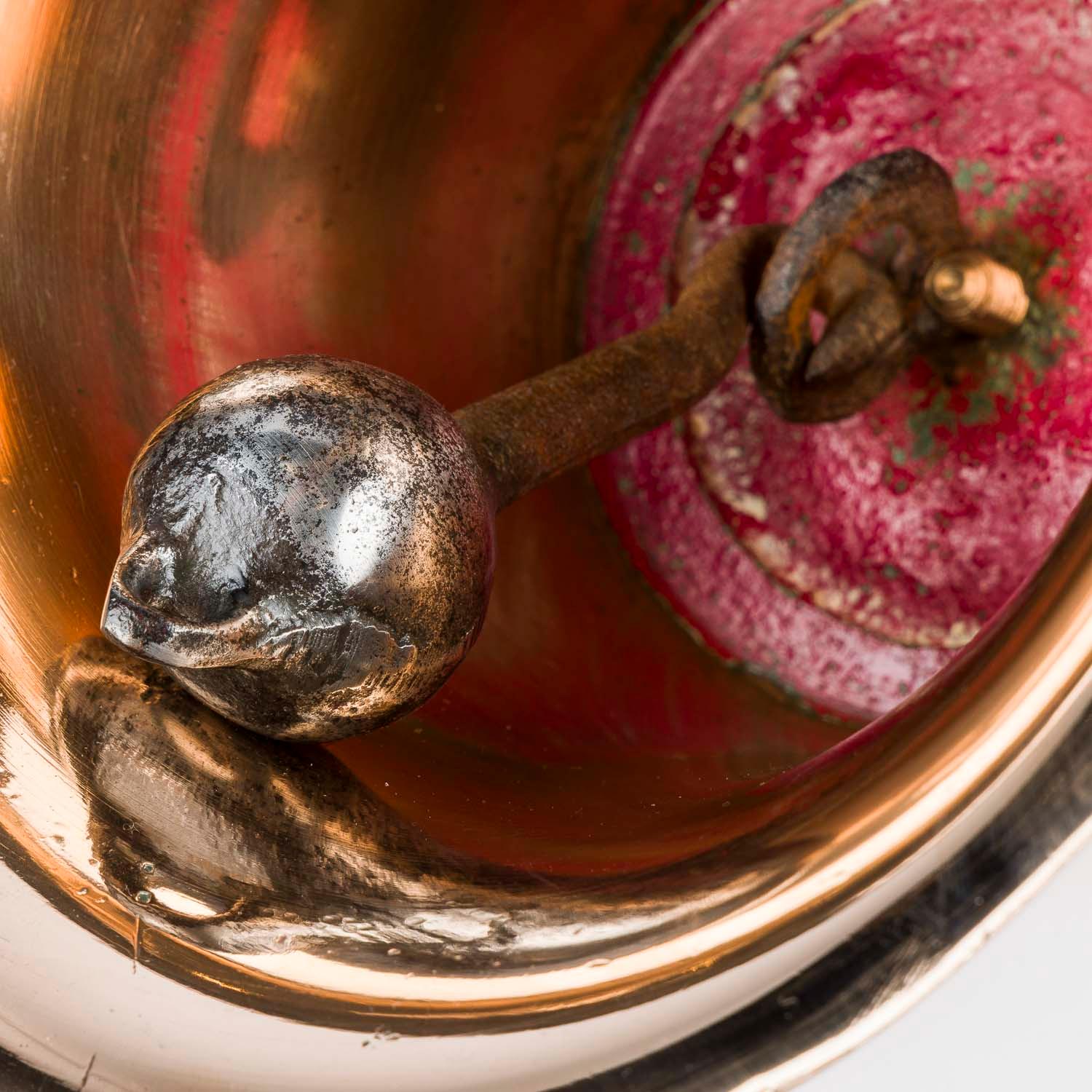 Cloche de navire sur un support circulaire en bronze Art Déco, pour le navire à vapeur PIAKO en vente 2