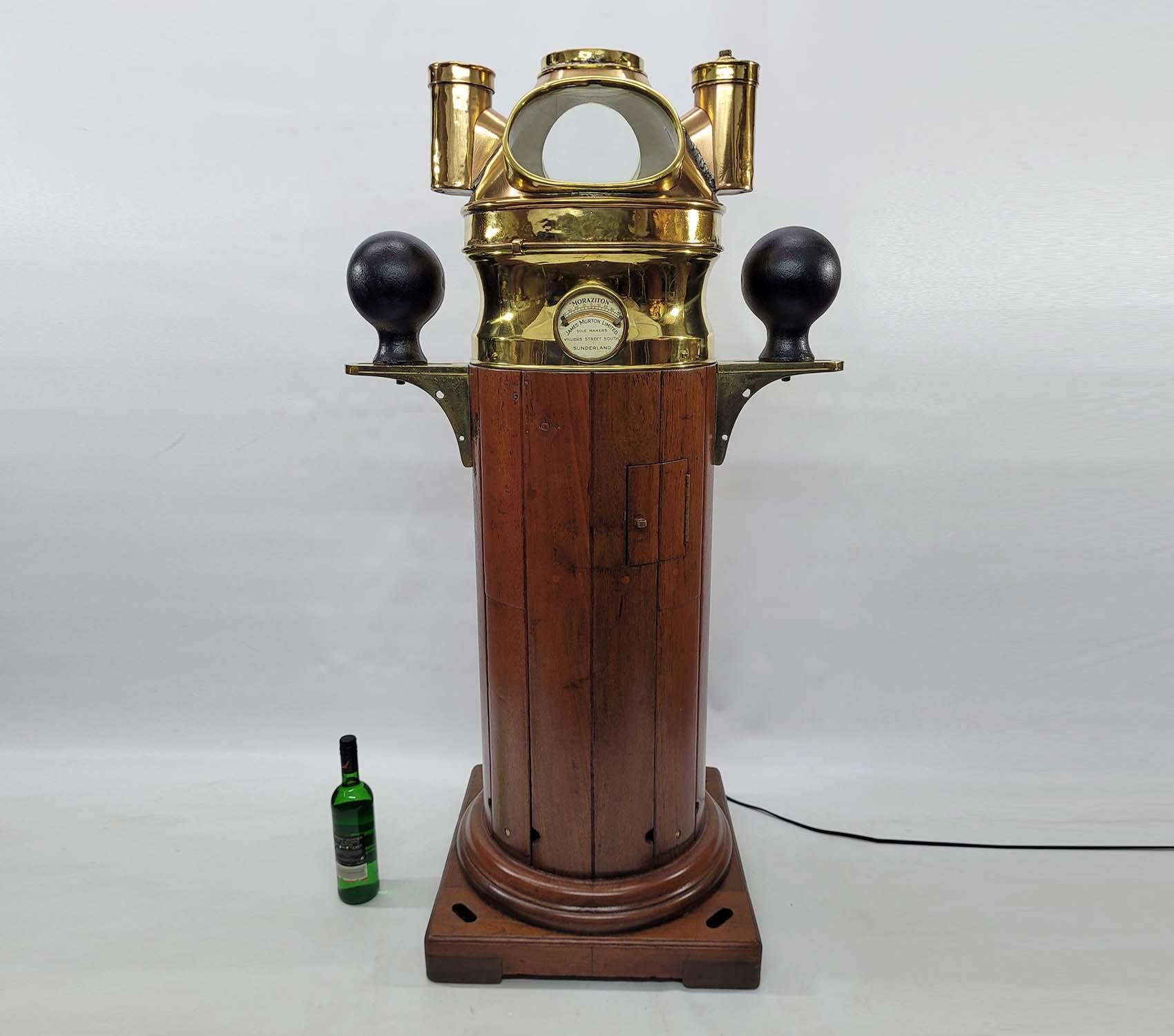 Ships Binnacle by James Morton Limited In Good Condition For Sale In Norwell, MA