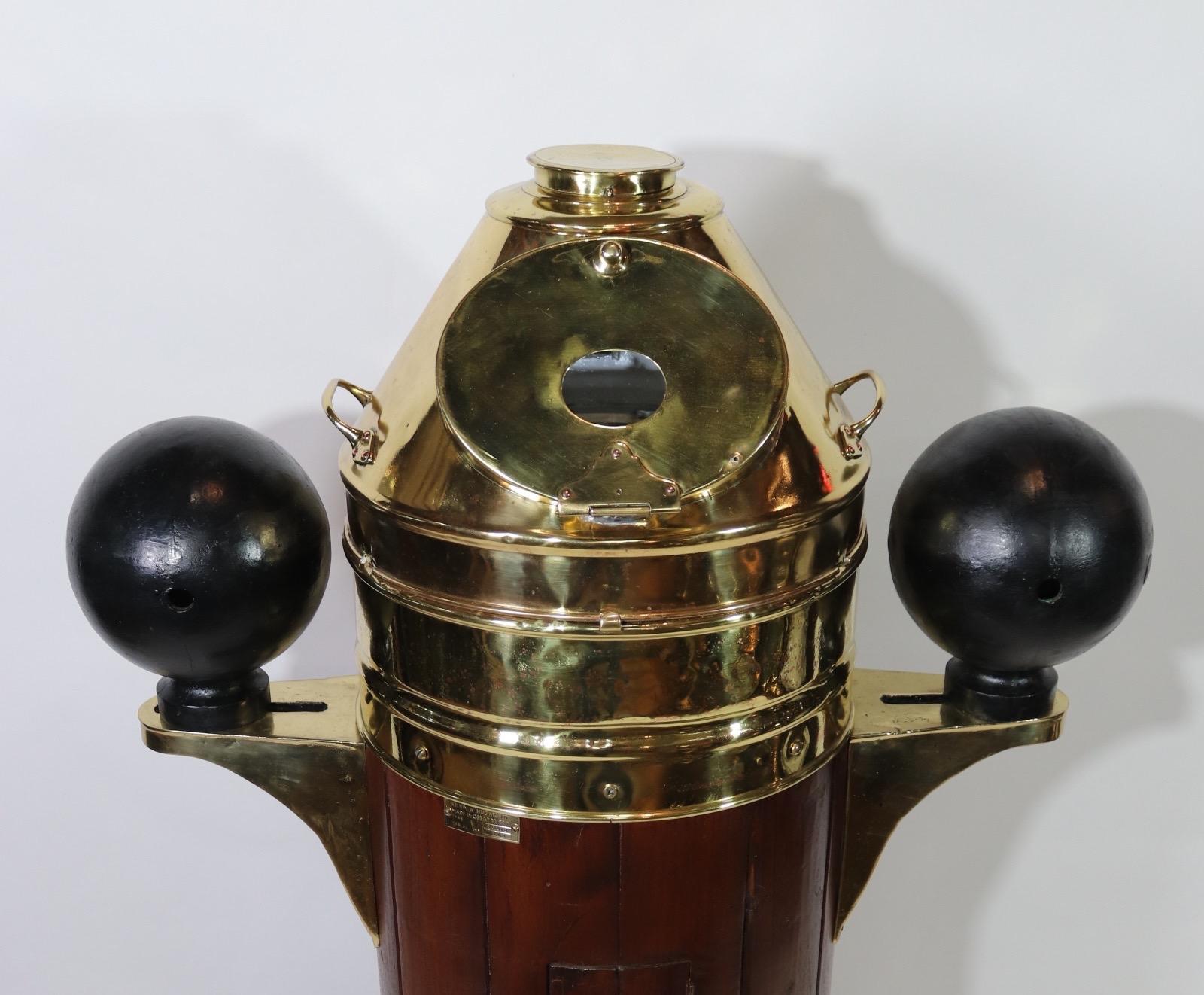 Brass Ships Binnacle by Kevin Hughes For Sale