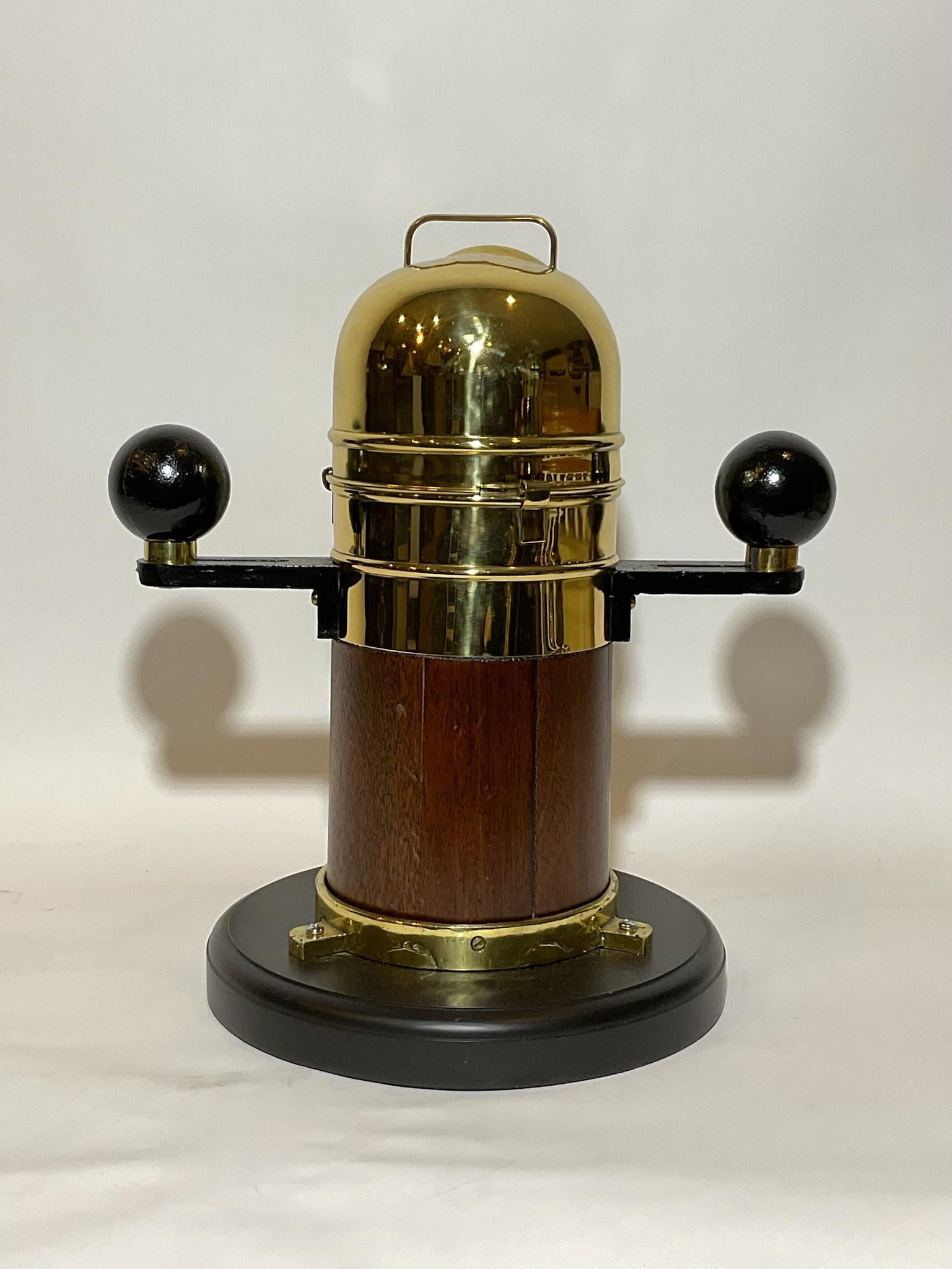Brass Ships Binnacle from US Navy For Sale