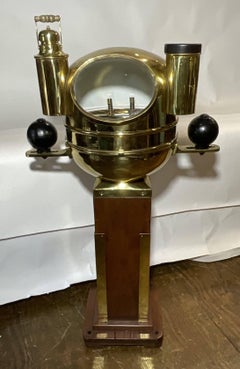 Ships Binnacle On Pedestal Base