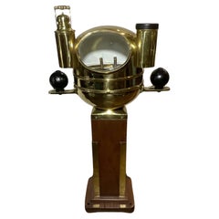Ships Binnacle On Pedestal Base