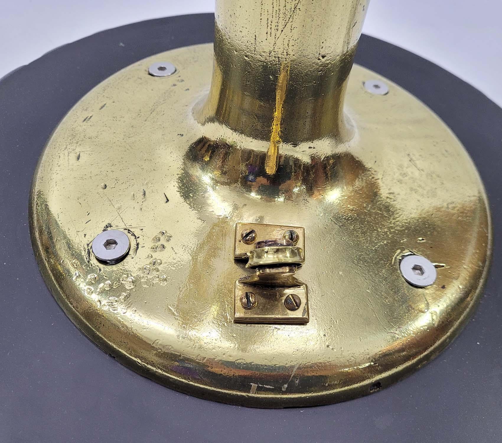 Ships Binnacle with Wheel on Pedestal 3